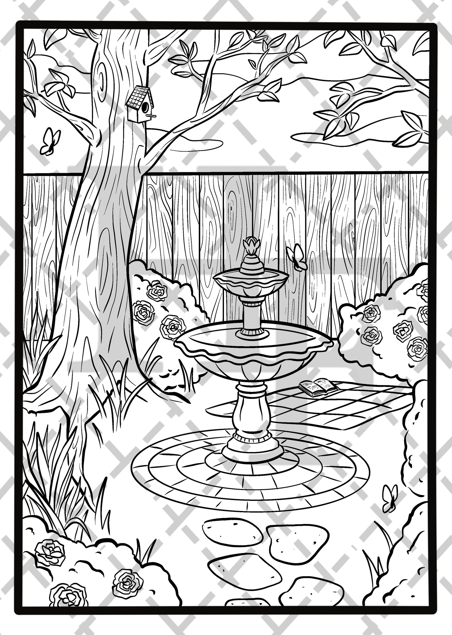 Haunted Facades Volume 2 Facades & Gardens | Kleurboek voor Volwassenen