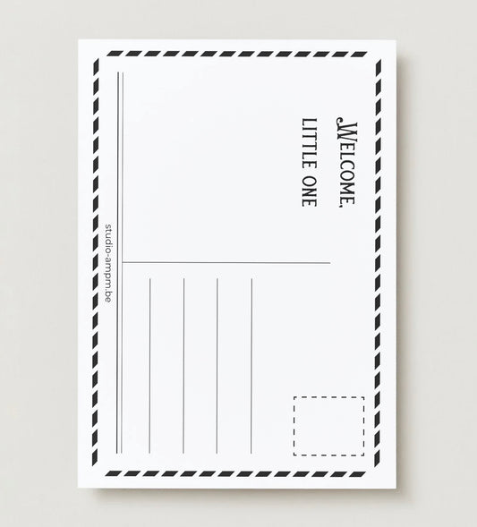 “Oh Baby!” - Coloring Greeting Card