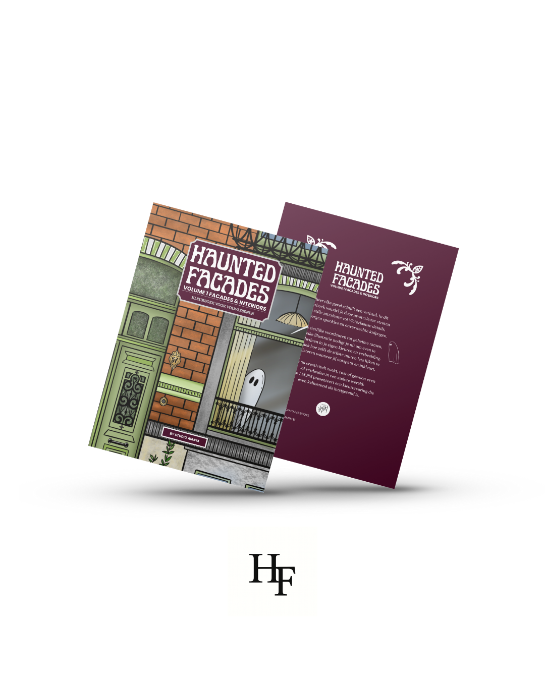 Haunted Facades Kleurboeken