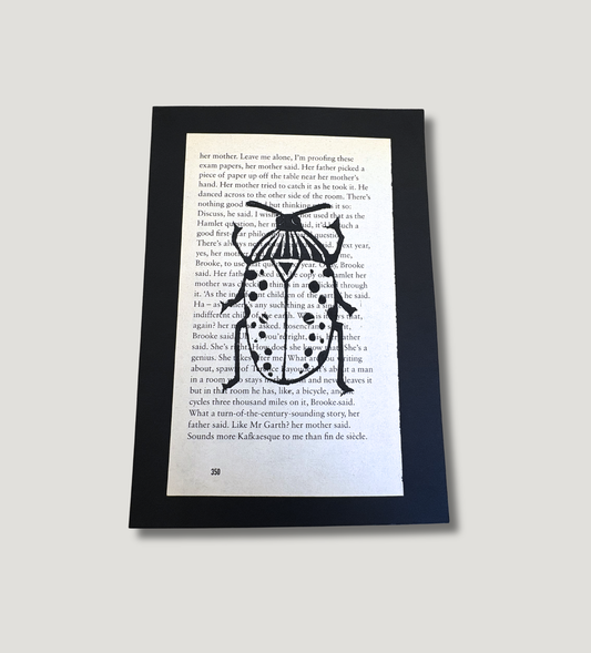 "Paper Bug" Original Linoprint | A5